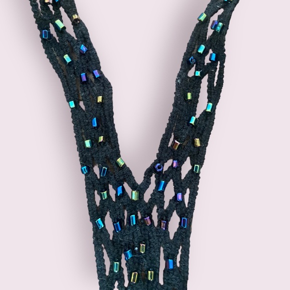 Crochet Racerback Bikini Top - Picture 3 of 7